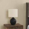 Lighting, Table Lamp, Ceramic, Transitional - Black - Image 4