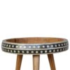 Small Dotted End Table - Oak - Image 12