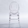 Dining Chair, Plastic Seat, Welding Chair (Set of 4) - Transparent - Image 6