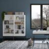 Banting - Mid Century Bookcase - White - Image 9