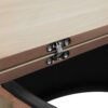 Coffee Table, Round Coffee Table, Modern Side Tables Accent End Table For Living Room, Apartment - Natural - Image 19