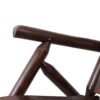 Wooden Porch Rocker Chair, Durable Wooden Porch Rocker Chair, Fir Log Rocking Chair, Patio Rockers For Outside, Garde - Brown - Image 13