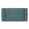 Scott - Small Ottoman Bench - Smoky Teal - Image 2