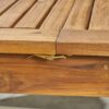 Outdoor Expandable Dining Table With Square Legs - Natural - Image 9