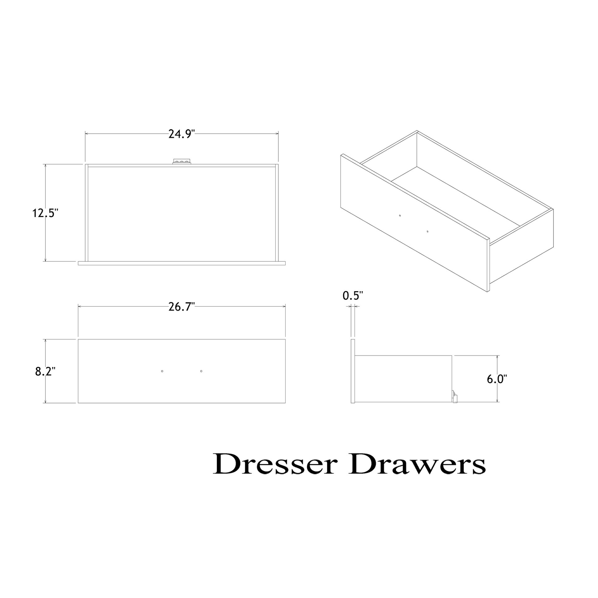 Rover - Dresser - Gray - Image 5