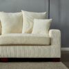 Modular Sectional Sofa, 5 Seater Oversized Convertible L & U Shaped Couch, Corduroy Fabric - Beige - Image 2