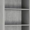 Amherst - 5 Shelf Bookcase - Fog Gray - Image 5