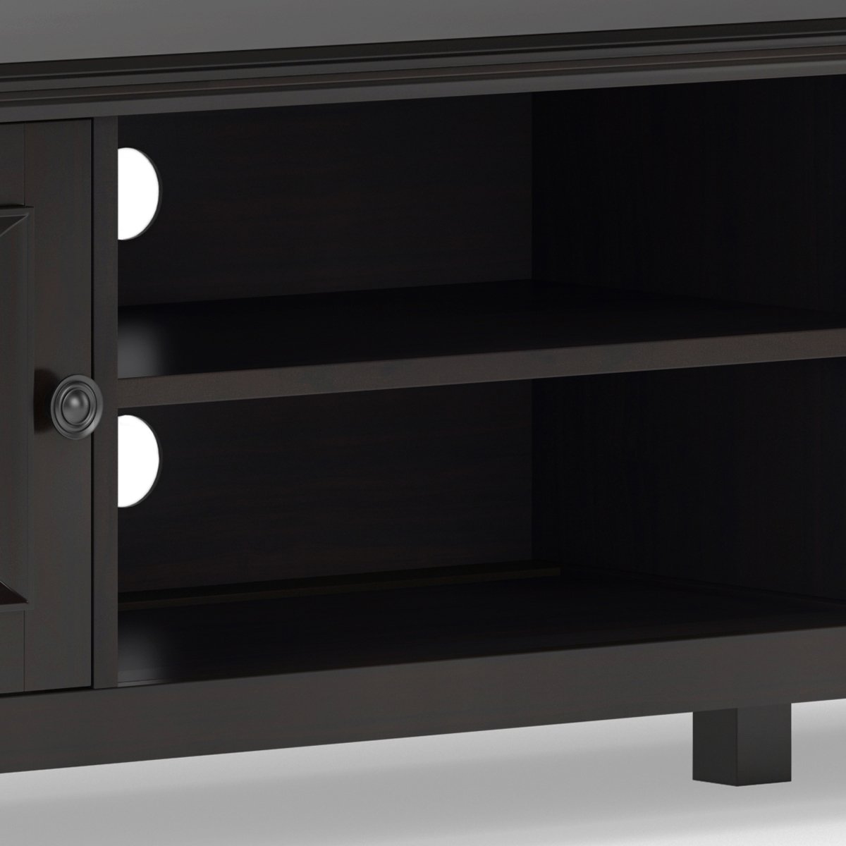 Amherst - Low TV Media Stand - Hickory Brown - Image 7