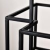 4 Light Metal Lantern Tiered Pendant Hanging Light Fixtures, Industrial Farmhouse Adjustable Height Chandeliers For Dining Room Hallway Foyer Entryway (E12 Bulbs Not Included) - Matte Black / Gold - Image 15