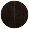 Gia - Round Extendable Dining Table With 16" Leaf Wood - Espresso - Image 8