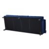 Alana Lawson - Three Cushion Tightback Sofa - Navy Blue - Image 4