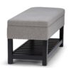 Lomond - Storage Ottoman Bench - Dove Gray - Image 3
