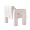 31.10" Wide Boucle Upholstered Accent Chair - Beige - Image 8