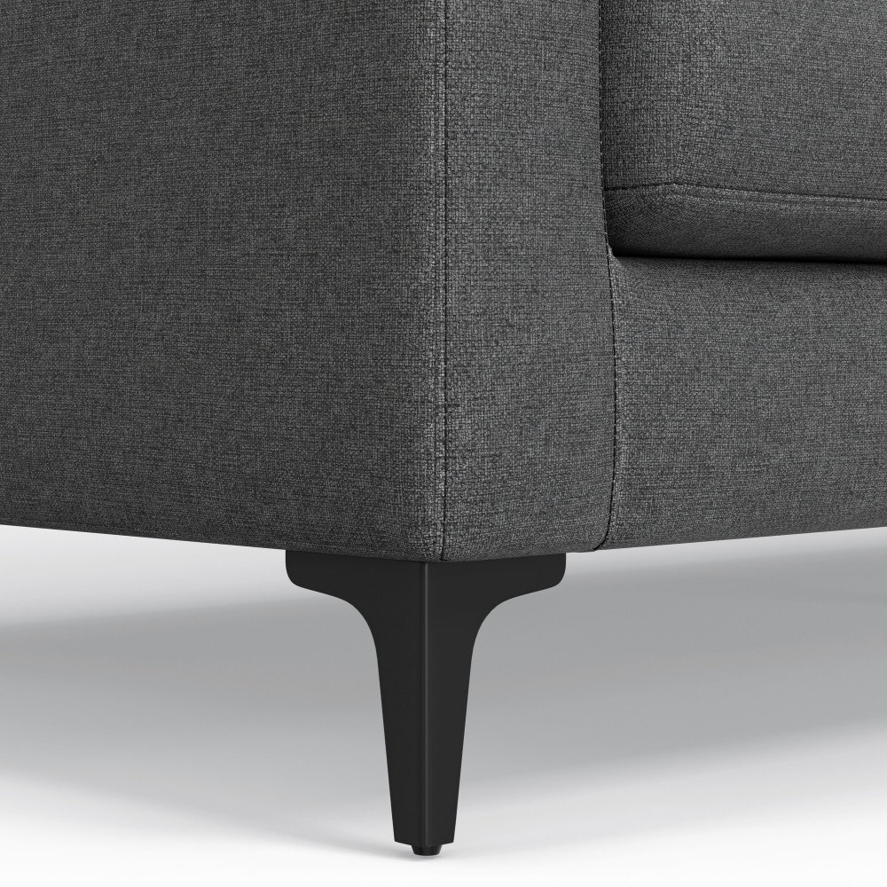 Ava - Mid Century Sofa - Gray - Image 2