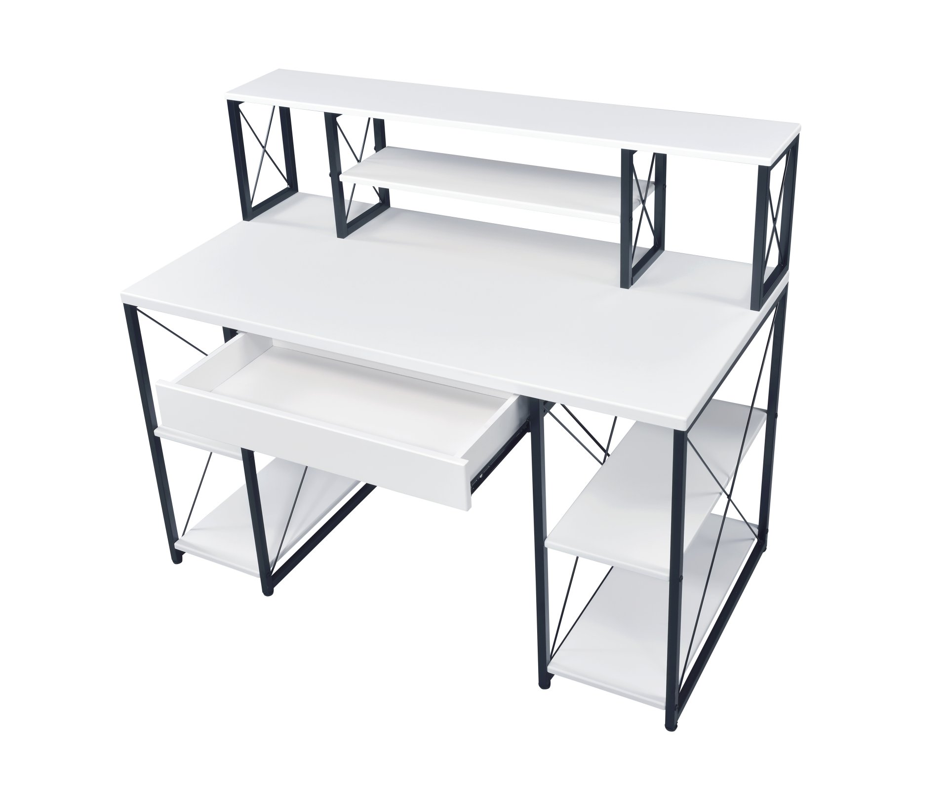 Amiel - All Purpose Writing Desk - White - Image 3
