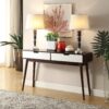 Christa - Sofa Table - White / Espresso - Image 6