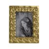 Vintage Photo Frame & Flower Design - Gold - Image 2