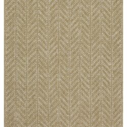 Earth - 5'3" X 7'3" Indoor, Outdoor Area Rug - Natural / White