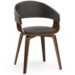 Lowell - Bentwood Dining Chair - Distressed Brown