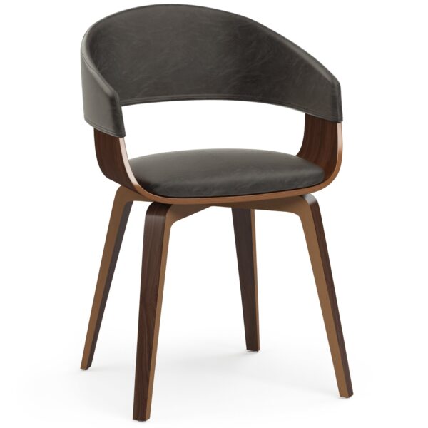Lowell - Bentwood Dining Chair - Distressed Brown