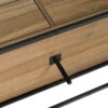 Modern 7 Drawer Dresser Cabinet - Walnut - Image 22