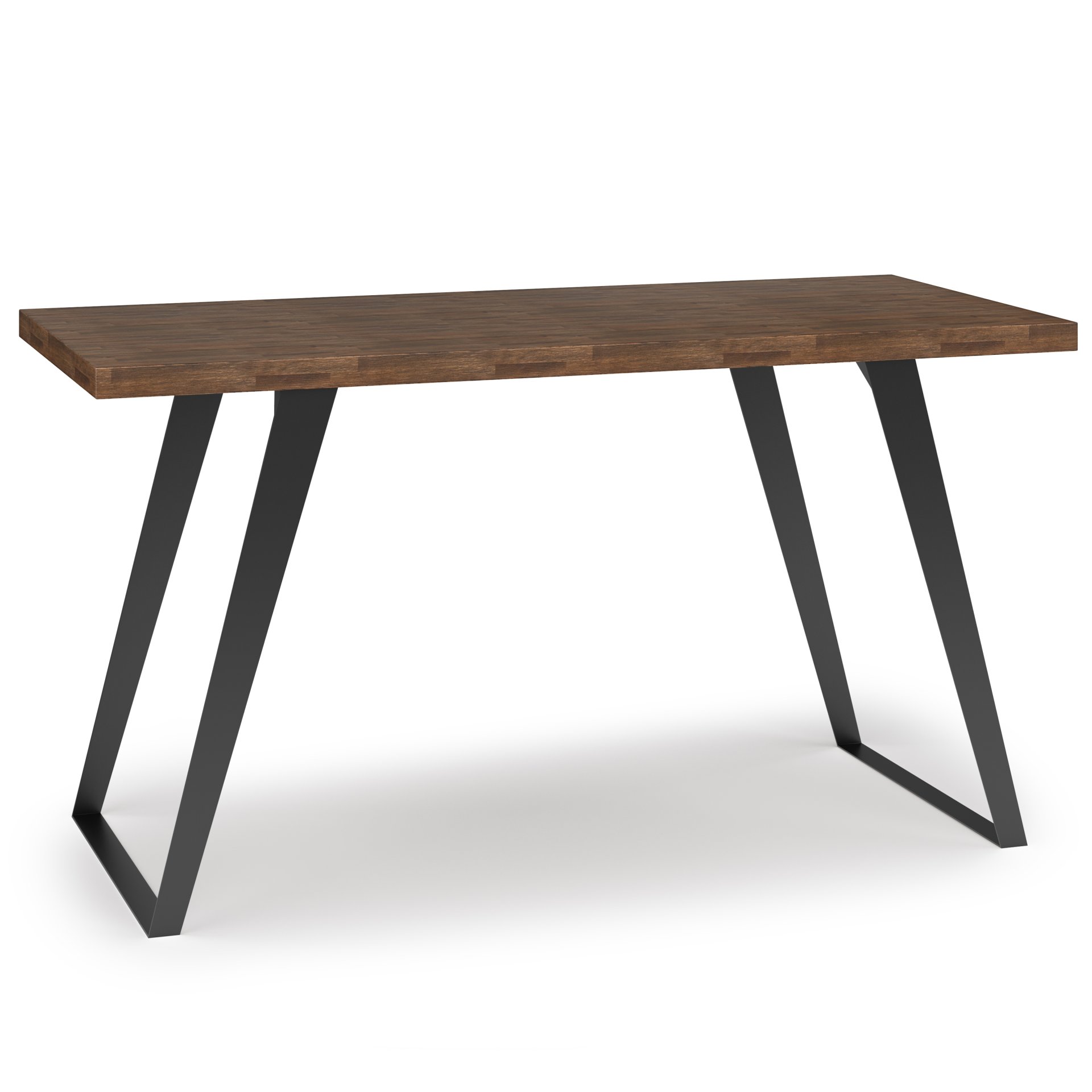 Lowry - Flat Top Desk - Rustic Natural Aged Brown - Image 3