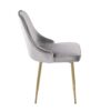 Marcel - Contemporary Dining Chair (Set of 2) - Silver - Image 3