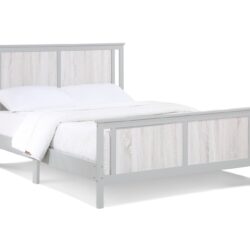 Connelly - Reversible Panel Full Bed - Gray, Rockport Gray