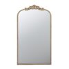 Arch Mirror, Baroque Inspired Wall Decor For Bathroom, Bedroom, Living Room - Gold - Image 2