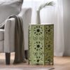 Galore - Side Table With Sunburst Cut Out Design - Green - Image 2