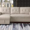 Elegant Storage Sofa - Beige - Image 5