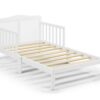 Birdie Toddler Bed - White / White - Image 3