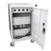 30 And 2 Bay Mobile School Charging Cart Station For Chromebook, Tablet And Laptop Computer With Power Strip Included - Antique White - Image 10