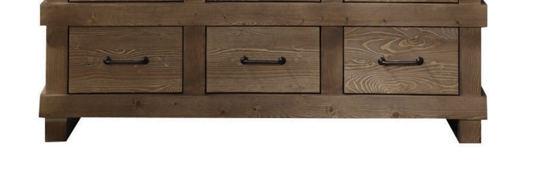 Adams - Anqtique Dresser - Brown Oak - Image 5