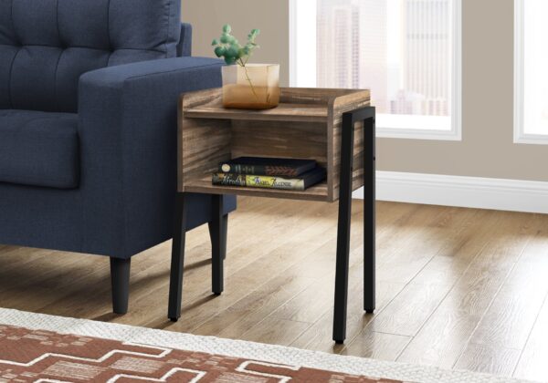 Accent Table, Side Contemporary & Modern - Brown