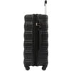 Luggage With Tsa Lock Spinner Wheels Hardside Expandable Luggage Travel Suitcase Check In Luggage ABS 24" - Black - Image 5