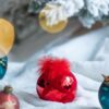 Christmas Ball Ornaments, Decorative Hanging Ball Christmas Tree Ornaments For Holiday Party Decorations (Set of 6) - Red - Image 3