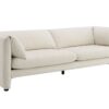 Jaeda - Boucle 3 Pieces Living Room Set - Beige - Image 4