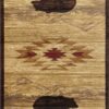 Nature's Nest - 2'7" X 7'3" Lodge Area Rug - Multi / Beige - Image 7