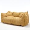 Comfortable Dual Beanbag Chair With High Resilience Foam Core For 2 People In - Yellow - Image 15
