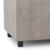 Avalon - Storage Ottoman - Distressed Gray Taupe - Image 5