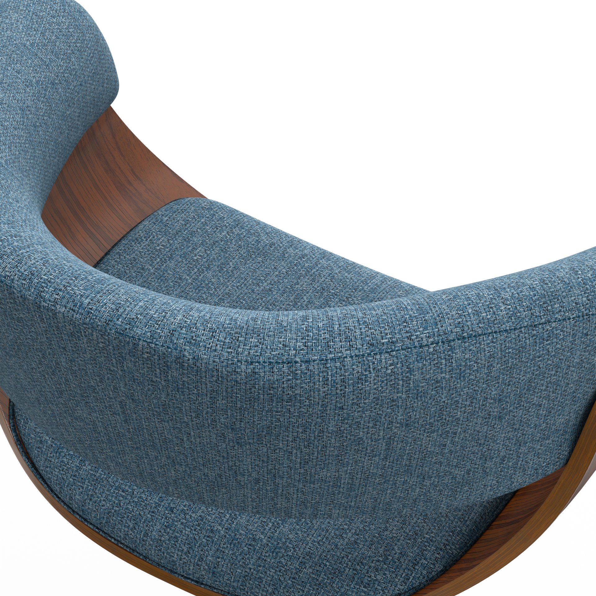 Sheldon - Adjustable Swivel Bar Stool - Denim Blue - Image 7