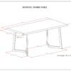 Watkins - Dining Table - Dark Brown - Image 9
