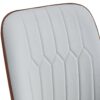 Modern Light And Dining And Living Room Chairs WithCushion And Metal Legs (Set of 2) - Brown / Light Gray - Image 6