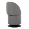 Finch - Contemporary Chair - Black / Gray - Image 3