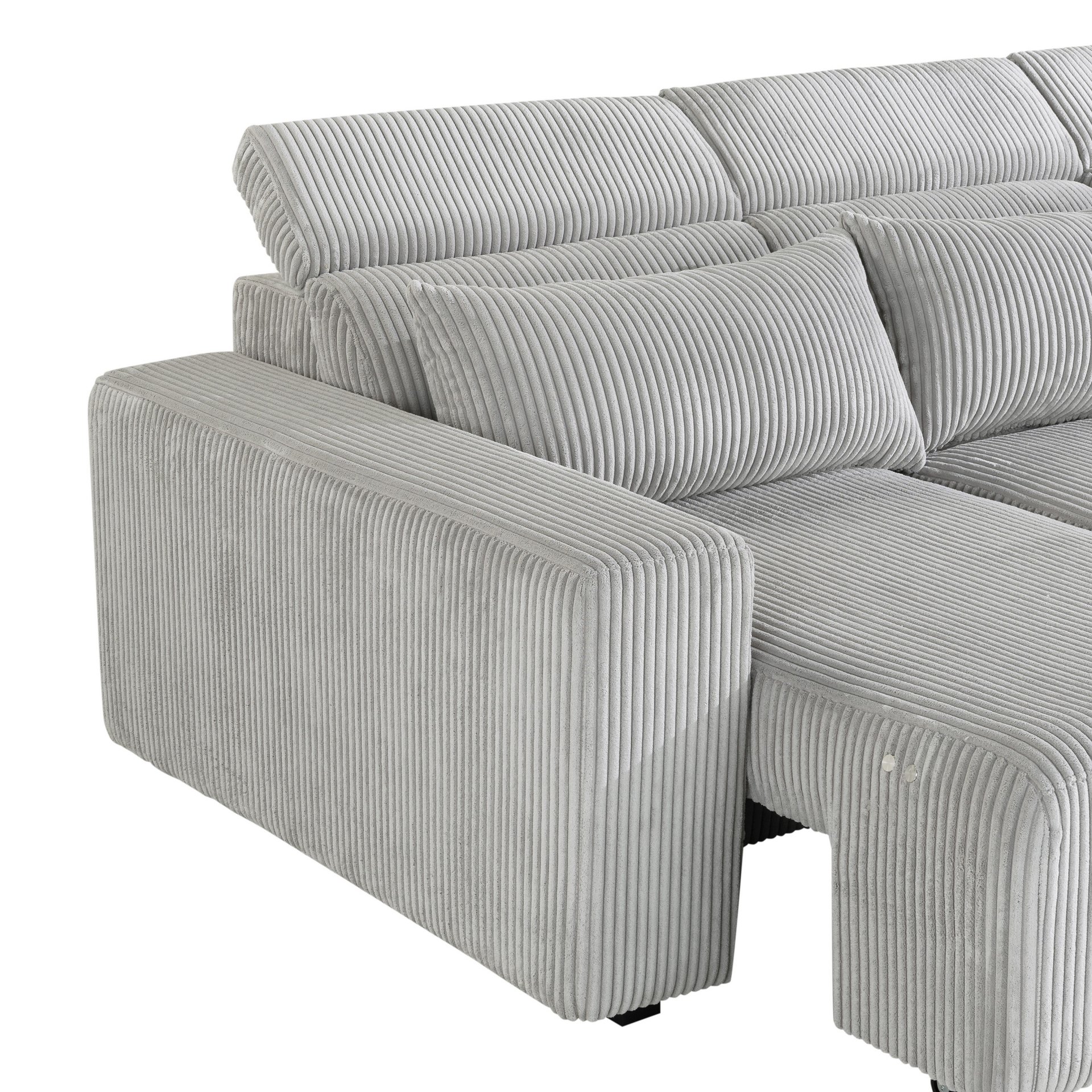 Seltos - Power Sectional - Gray - Image 6