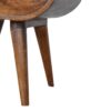 Circular Nightstand - Chestnut - Image 6