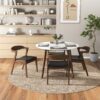 Alina - Dining Table - Brown / White - Image 10