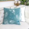 Seashells Pillow Cover - Light Blue - Image 2