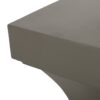Modern Athena Side Table With Pedestal Design - Light Gray - Image 8